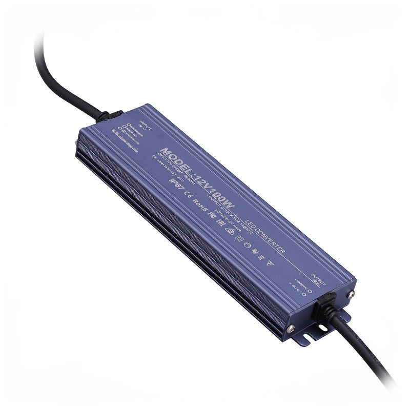 Ultra dünner 12V/24V 2,5A - 25A 60w 100w 200w 300w 400w IP68 wasserdichter Stromwandler