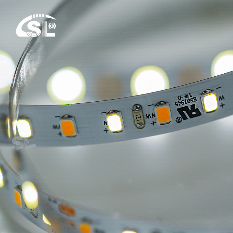 240Leds 8mm 12V 24V UL Liste Dual Color COB SMD2835 LED Streifenlicht für kommerzielle Beleuchtung