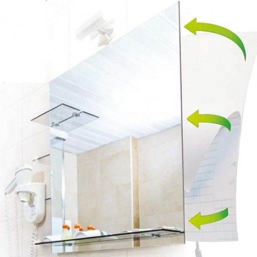PET-Linsen Material Badezimmer Touchsensor Schalter Vanity Dimmer Defogger LED-Smart Mirror