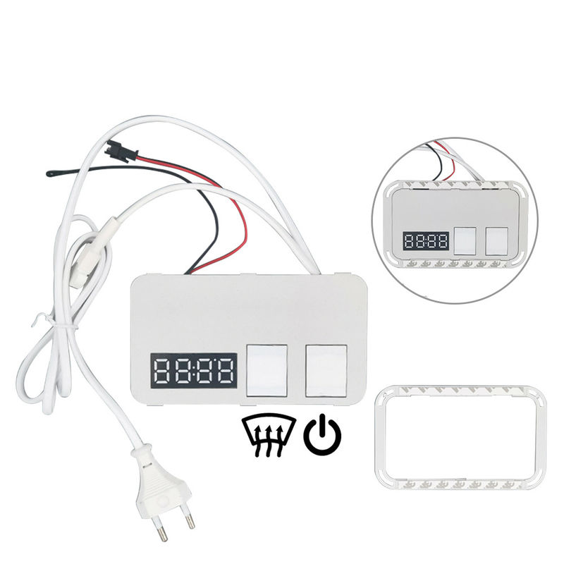Smart Automation Defogger 12V 5A 60W Led Mirror Touch mit Zeit-Temperaturanzeige