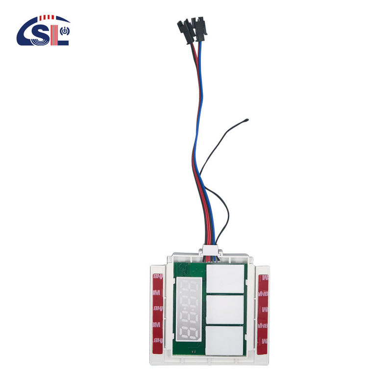 60W Zeit-Temperatur-Display Slim DC12V 5A LED-Licht Spiegel Berührungssensor Schrittloser Dimmer-Schalter