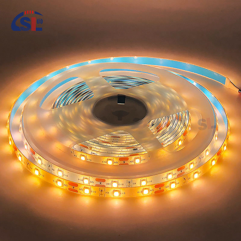 DC12V SMD2835 60D 8mm 1100-1200LM 3000K LED-Lichtstreifen für Badezimmer Spiegel