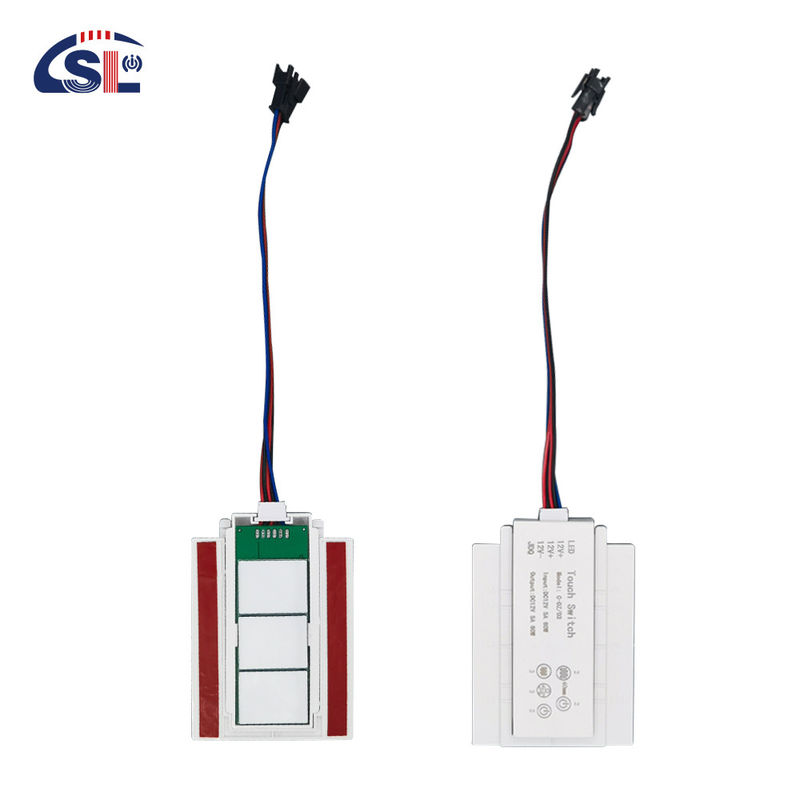 60W 5A DC12V Einfarbiger Doppel-Touch-Sensorschalter für Spiegelradar Induktive LED