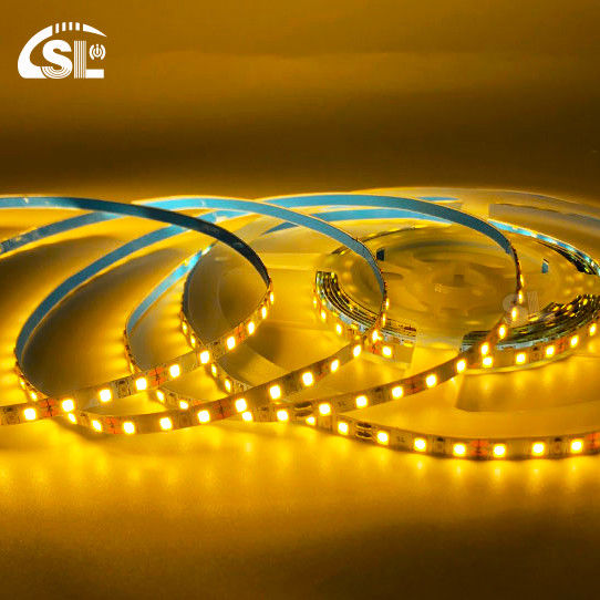 Wohnraum Slim DC12V SMD2835 Elektroplatten-PCB 120Ds 5mm Ra 80 3000K LED-Lichtstreifen