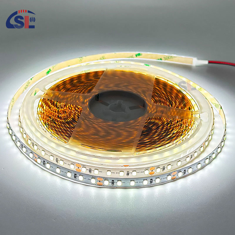 DC24V 12V SMD2835 Elektroplatten-PCB 120Ds 8mm Ra 80 12000K LED-Lichtstreifen für Wohnraum