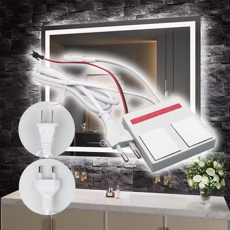 24 W Smart LED Dual Touch Dimming Sensor mit eingebauter Stromversorgung für die Einfarb-/Dreifarbsteuerung und -entschmutzung