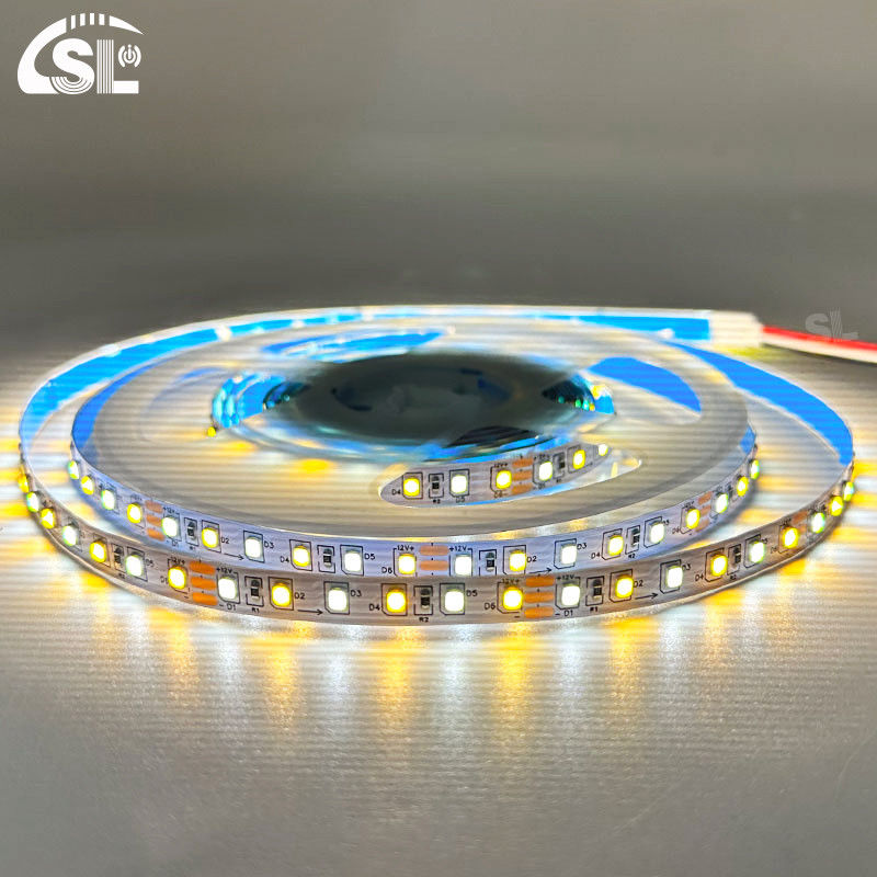 115lm/w 3000K-6500K Ra80 DC12V 120D 8mm LED-Lichtstreifen für Badezimmer Spiegel