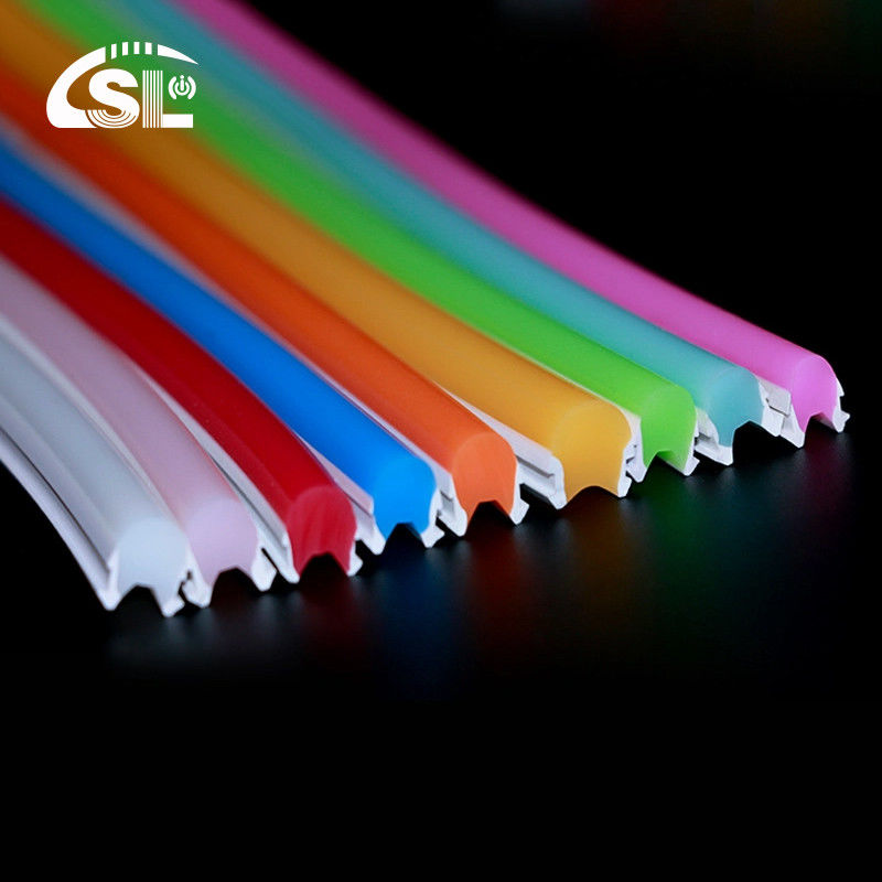 12v/24v/120v/240v LED Neonstreifen Schneidbares rosa/blaues Silizium für DIY Weihnachtsleuchten