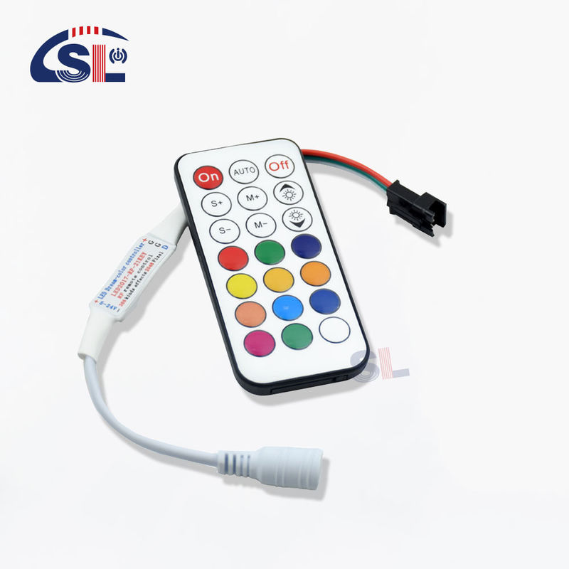 DC/USB-Controller für WS2812B WS2811 RGB LED-Pixel Lichtstreifen-Ausgang 3Pin 5V-24V