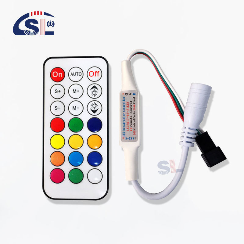 20-60 Grad Mini-HF-Fernbedienung für WS2811/WS2812B/WS2813/USC1903 Pixellicht