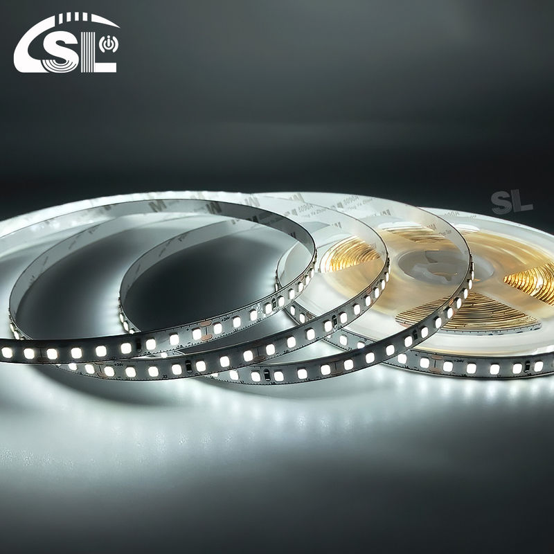 6500K Ra70 DC12V 24V SMD2835 140D 8mm LED-Lichtstreifen für Badezimmer Spiegel