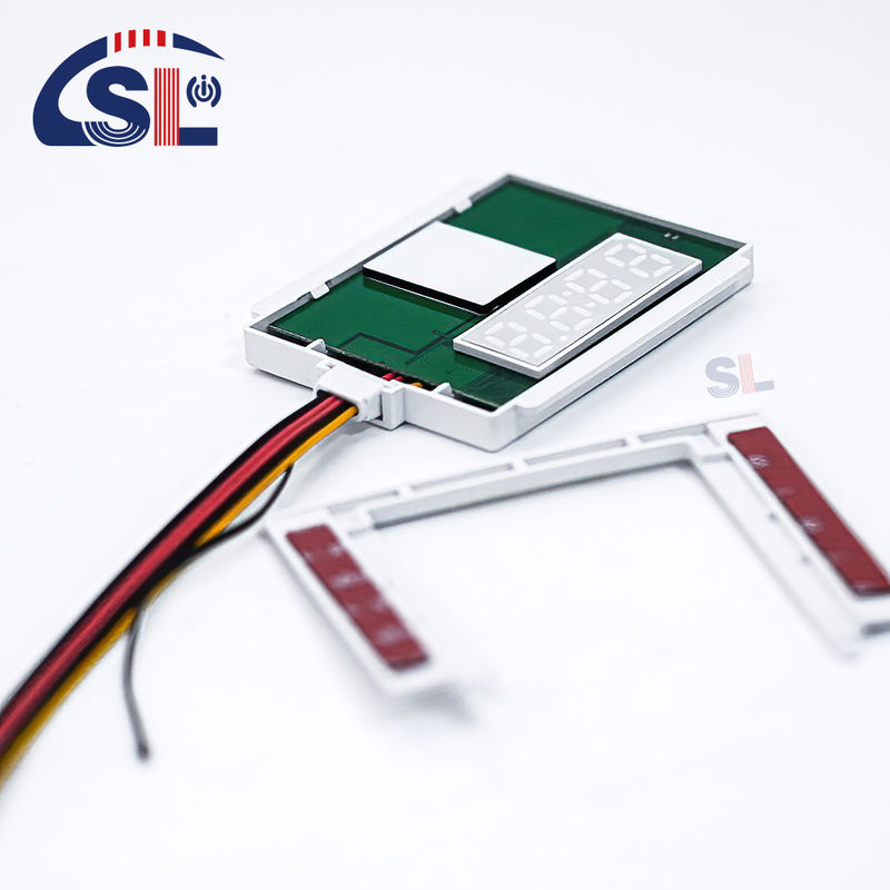 DC12V SL Split Single Button Single Color Touch Sensor Switch Radar Zeit Temperatur Anzeige Bildschirm mit Klammer Smart Mirrors 12W 24W Spannung